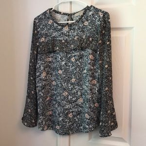 Loft Floral Blouse